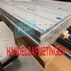 Aluminium vlakke plaat