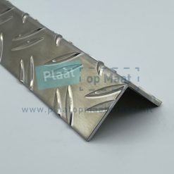 Aluminium Tranenplaat 2-Traans – Ongebeitst Hoekprofiel
